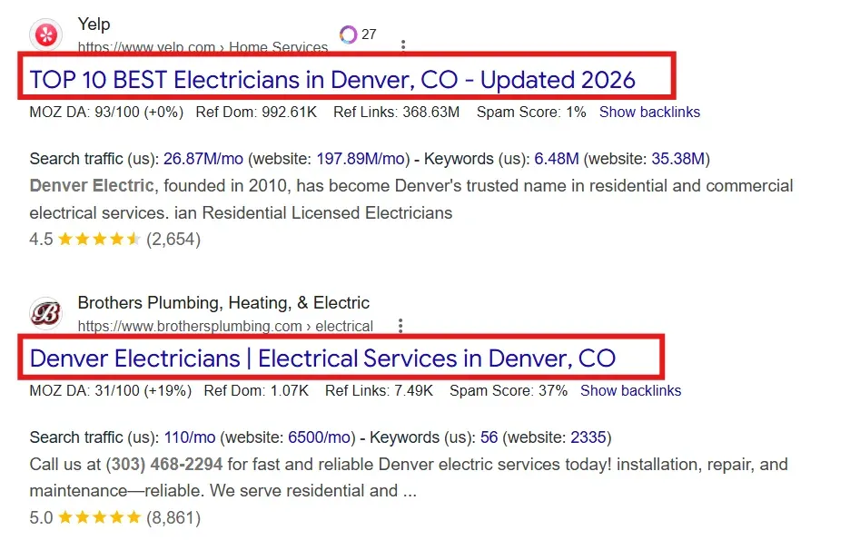 Example of an optimized title tag.webp