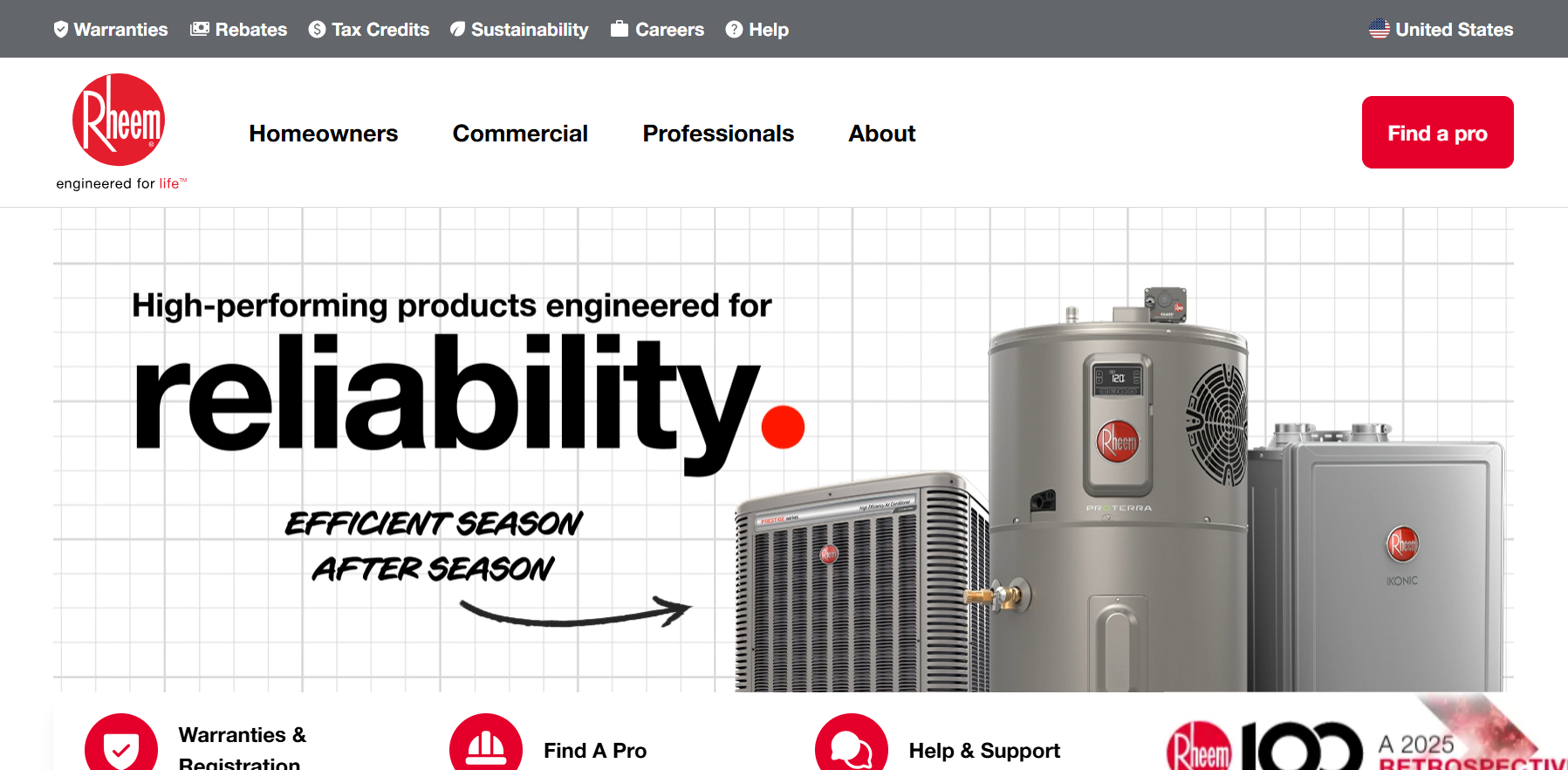 Trane HVAC manufacturer logo and branding