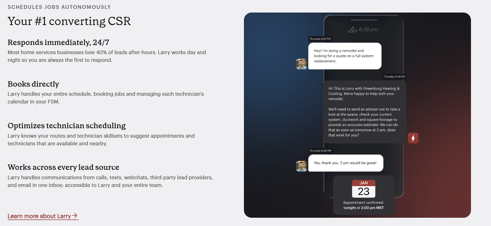 CloseCrew call tracking and Voice AI dashboard for HVAC marketing campaigns