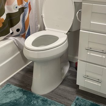 Our new toilet installation.