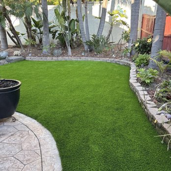 Came home to this beautiful yard! Thank you Bully Turf did
