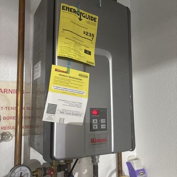 My tankless water heater.