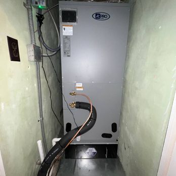 Air handler & heat pump