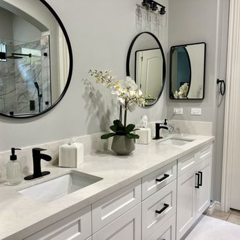 Bathroom counters