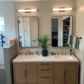 Our vanity afterward