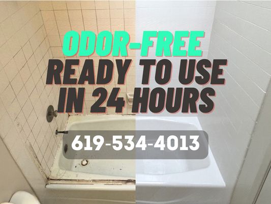 Odorless Bathtub Refinishing photo 1