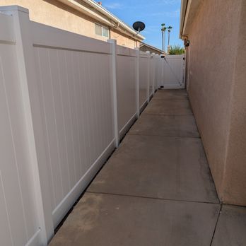 East side of my house fence