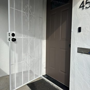 After: Front door