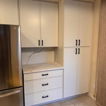 Drawers instead of cabinets