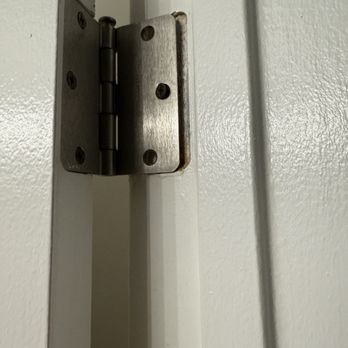 The door before Sam fixed it.