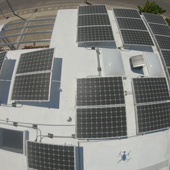 applied Infinity Roof right under the panels