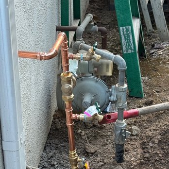 New shutoff to house